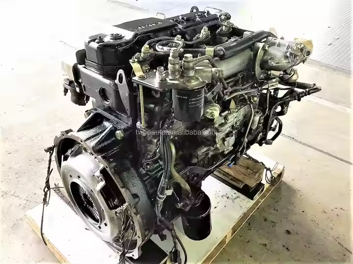 High Quality Original Used Car Parts 4BE1 Car Engine Assy With Conversion Kit Gearbox for Isuzu Engine Systems